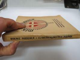 Mikael Agricola - Elämäkerrallinen kuvaus, juhlajulökaisumuistopatsaan paljastukseen  Viipurissa 21.6.1908 -life of M. Agricola, kuvitus Väinö Blomstedt
