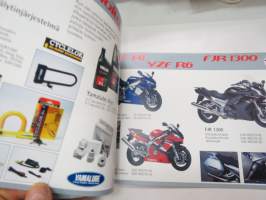 Yamaha 2001 originaalitarvikkeet -sales brochure / myyntiesite