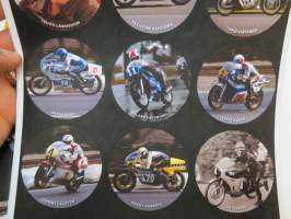 Barry Sheene, Graziano Rossi, Greg Hansford, Teuvo Länsivuori, Takazumi Katayama, Tapio Virtanen, Seppo rossi, Roland Freymond, Steve Baker, Johnny Cecotto, Kenny