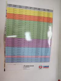 Yamaha 1997 Mallisto -myyntiesite - sales brochure