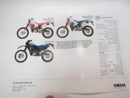 Yamaha DTR125R -myyntiesite - sales brochure