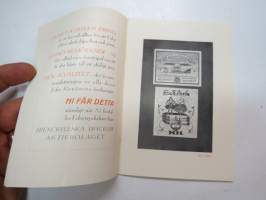 Frenckellska Tryckeri Aktiebolaget - Med anledning av den första Reklammässan i Helsingfors år 1928 tryckt å Frenckellska Tryckeri  Aktiebolagets boktryckeri