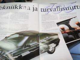 Aja Hyvin 1996 nr 1 -Peugeot autoilun erikoislehti - Asiakaslehti - customer magazine