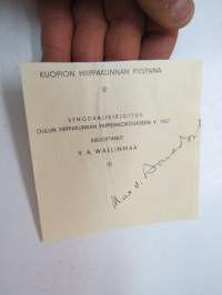 Ex libris Max von Bonsdorff (till minne) -book owner´s mark