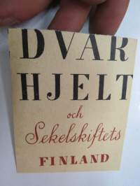 Ex Libris Svante Dahlström - kuvittanut Ragnar Ungern  -book owner´ mark