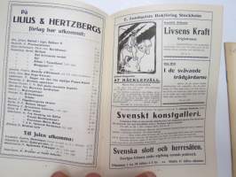 A.B. Helsingfors Bokhandel (f.d. Edlundska)- Julkatalog 1913 -kirjaluettelo / catalog of books for the christmas season
