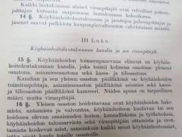 Helsingin kaupungin köyhäinhoidon sekä siihen kuuluvien virastojen ja laitosta ohje- ja johtosäännöt 1928 Reglementen m.m. för Helsingfors stads fattigvård