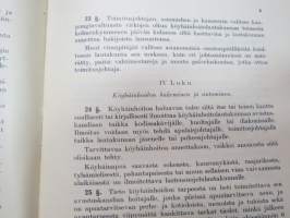 Helsingin kaupungin köyhäinhoidon sekä siihen kuuluvien virastojen ja laitosta ohje- ja johtosäännöt 1928 Reglementen m.m. för Helsingfors stads fattigvård