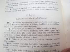 Helsingin kaupungin köyhäinhoidon sekä siihen kuuluvien virastojen ja laitosta ohje- ja johtosäännöt 1928 Reglementen m.m. för Helsingfors stads fattigvård