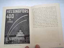 Tryckalstren från Frenckells   - myyntiesite 1950 -promotional book of printing house