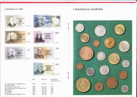 Vanhoja seteleitä ja metallirahoja lakkautetaan laillisina maksuvälineinä vuoden 1994 alusta. Luettelo.
