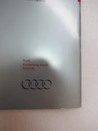 Audi - Merkki esimerkkinä - Teknistä etumatkaa -myyntiesite / sales brochure