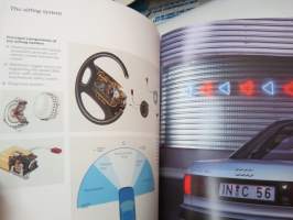 Audi 100 - Passive safety -myyntiesite / sales brochure