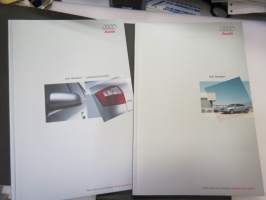 Audi A4 Sedan 2001 -myyntiesite / sales brochure