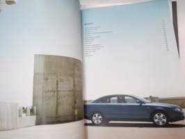 Audi A4 Sedan 2001 -myyntiesite / sales brochure