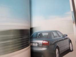 Audi A4 Sedan 2001 -myyntiesite / sales brochure
