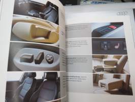 Audi A4 Sedan 2001 -myyntiesite / sales brochure