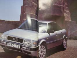 Audi 80 1993 -myyntiesite / sales brochure