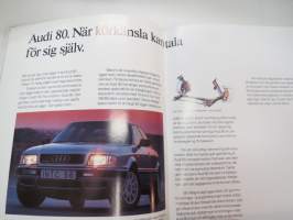 Audi 80 1993 -myyntiesite / sales brochure