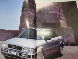 Audi 80 1993 -myyntiesite / sales brochure