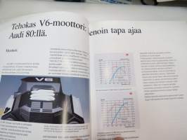 Audi 80 1993 -myyntiesite / sales brochure