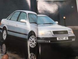 Audi 100 1992 -myyntiesite / sales brochure