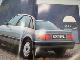 Audi 100 1992 -myyntiesite / sales brochure