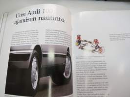 Audi 100 1992 -myyntiesite / sales brochure