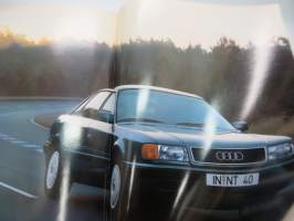 Audi 100 1992 -myyntiesite / sales brochure