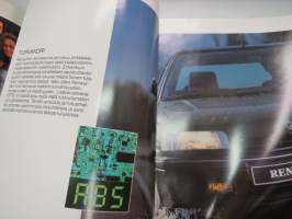 Renault 21 -myyntiesite / sales brochure