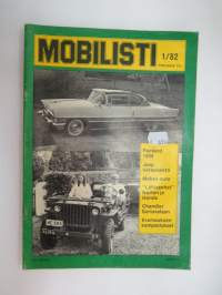 Mobilisti 1982 nr 1 - Lehti vanhojen autojen harrastajille -old car enthusiast magazine