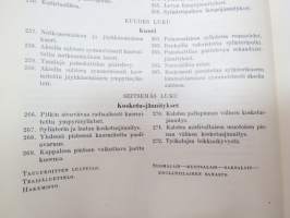 Kimmo- ja lujuusoppi I - Matemaattinen Kimmo-oppi. Aineiden kokeellisesti määrätty kimmo- ja lujuusominaisuudet. Suoran sauvan veto ja puristus. Suoran palkin