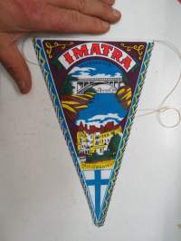 Imatra -matkailuviiri / matkamuistoviiri -souvenier pennant