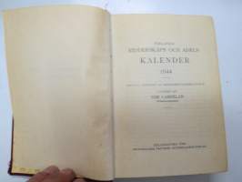 Finlands adelskalender  - Finlands ridderskaps och adels kalender 1944 -aateliskalenteri, sisältää erillisen luettelon sodan 1939-40 isänmaalle henkensä