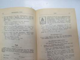 Finlands adelskalender  - Finlands ridderskaps och adels kalender 1944 -aateliskalenteri, sisältää erillisen luettelon sodan 1939-40 isänmaalle henkensä