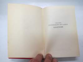 Finlands adelskalender  - Finlands ridderskaps och adels kalender 1953 -aateliskalenteri -calendar of finnish nobility