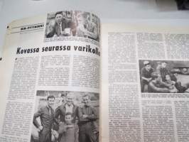 Moottoriurheilu / Moottori-urheilu 1963 nr 9, sis. mm. seur. artikkelit / kuvat / mainokset; Kansikuva Simca 1300, MM-Pyynikki, Mestareiden muotokuvia - Hans-Georg