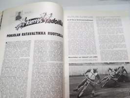 Moottoriurheilu / Moottori-urheilu 1963 nr 9, sis. mm. seur. artikkelit / kuvat / mainokset; Kansikuva Simca 1300, MM-Pyynikki, Mestareiden muotokuvia - Hans-Georg