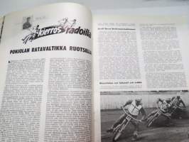 Moottoriurheilu / Moottori-urheilu 1963 nr 9, sis. mm. seur. artikkelit / kuvat / mainokset; Kansikuva Simca 1300, MM-Pyynikki, Mestareiden muotokuvia - Hans-Georg