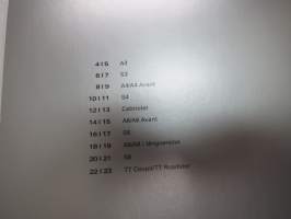 Audi modellprogram 2000 -myyntiesite / sales brochure