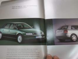 Audi modellprogram 2000 -myyntiesite / sales brochure