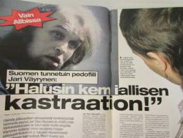 Alibi 2000 nr 10, sis. mm. artikkelit / kuvat / mainokset; Romanian massa vankilanjohtaja suomalaisessa linnassa, Tallinnan suomalainen Kari Huhtala minulta on