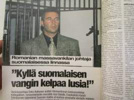 Alibi 2000 nr 10, sis. mm. artikkelit / kuvat / mainokset; Romanian massa vankilanjohtaja suomalaisessa linnassa, Tallinnan suomalainen Kari Huhtala minulta on