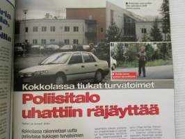 Alibi 2000 nr 10, sis. mm. artikkelit / kuvat / mainokset; Romanian massa vankilanjohtaja suomalaisessa linnassa, Tallinnan suomalainen Kari Huhtala minulta on