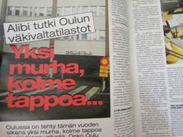 Alibi 2000 nr 10, sis. mm. artikkelit / kuvat / mainokset; Romanian massa vankilanjohtaja suomalaisessa linnassa, Tallinnan suomalainen Kari Huhtala minulta on