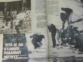 Alibi 1988 nr 4, sis. mm. artikkelit / kuvat / mainokset; Vaasalainen rockmuusikko Hannu Rajala - paloiteltuna koskeen, Tarja Huhtamäki o.s. Ylimäki hermostui
