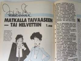 Alibi 1988 nr 4, sis. mm. artikkelit / kuvat / mainokset; Vaasalainen rockmuusikko Hannu Rajala - paloiteltuna koskeen, Tarja Huhtamäki o.s. Ylimäki hermostui