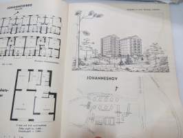 Vår Bostad - HSB-byggen 1946 (i Sockholm) -byggnadsplatser och hustyper mm. Årstaplatån, Aspudden, Johannesfred - Ulvsunda, Johanneshov, Storeby - hus och