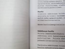 Oras Hanaopisto -hanoihin ja niiden asennukseen &amp; käyttöön liittyvää teknistä tietoa, esitteitä ym. -water dispensing material / technical info by Oras