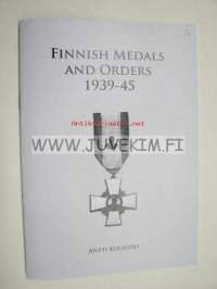 Finnish medals and orders 1939-1945 -price catalog